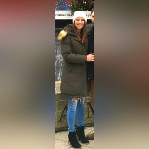 Olive Green Sam Edelman down Winter Coat